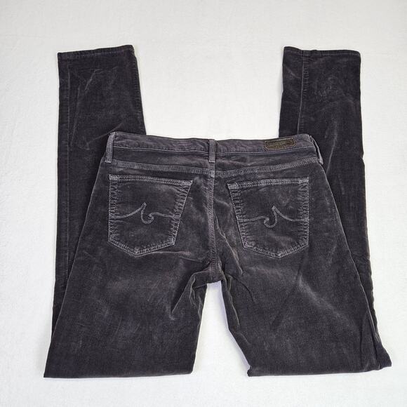 Adriano Goldschmied Stevie Jeans Size 28 Slim Straight Corduroy Chocolate Brown - Picture 16 of 16